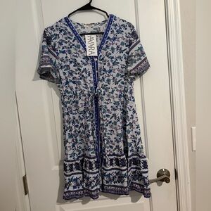 Sunday Up, Alex dress by Avara Floral Dress Size Medium NWT